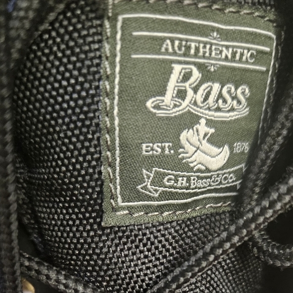 GH Bass Bernice Waterproof Black Suede and Rubber Snow Duck Boots Women 8M - Picture 8 of 8